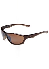 Timberland Men's Tb9045sw6350h Polarized Wrap Sunglasses