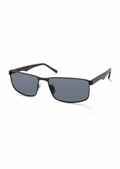 Timberland Men's TBA9265 Polarized Rectangular Sunglasses