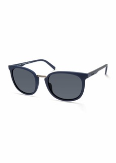 Timberland Men's TBA9270 Polarized Round Sunglasses