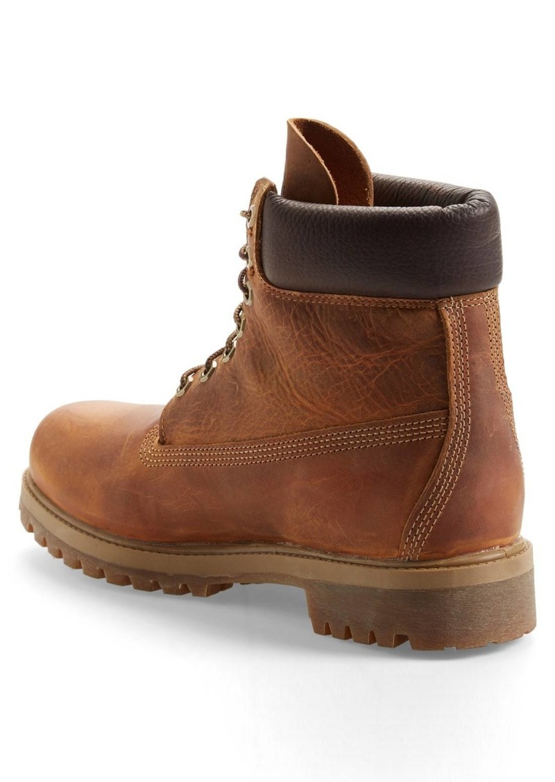 timberland premium heritage round toe boot