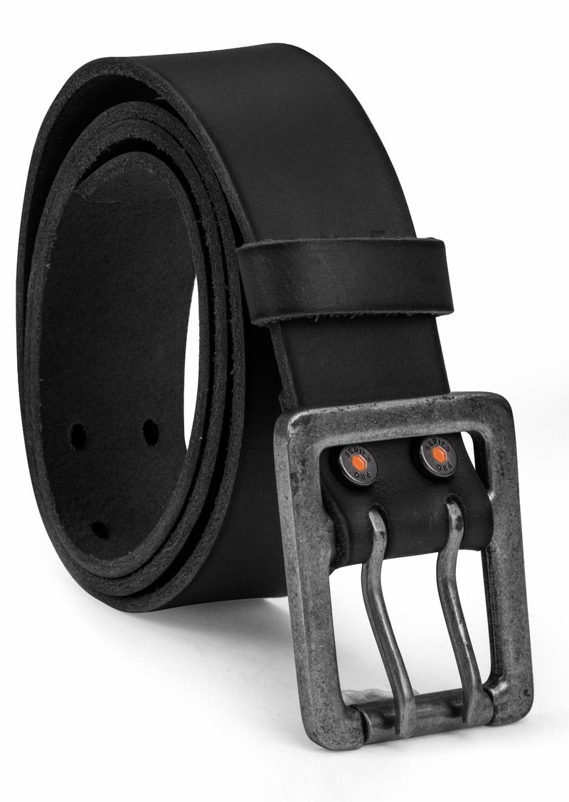 Timberland PRO Men's Big and Tall 42mm Double Prong Leather Belt