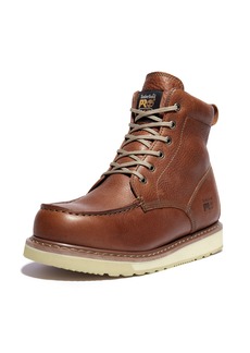 Timberland PRO Men's PRO Wedge 6 Inch Moc Soft Toe Industrial Work Boot Rust-2024 New