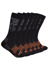 Timberland PRO Men's 6-Pack Crew Socks