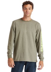 Timberland PRO Men's Base Plate Long T-Shirt with Sleeve Logo Big & Tall  3XL Regular