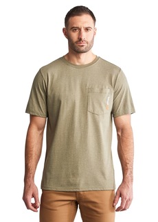 Timberland PRO mens Base Plate Blended Short Sleeve T-shirt Work Utility T Shirt   US