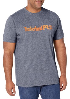 Timberland PRO Men's Size Base Plate Short Sleeve T-Shirt with Chest Logo