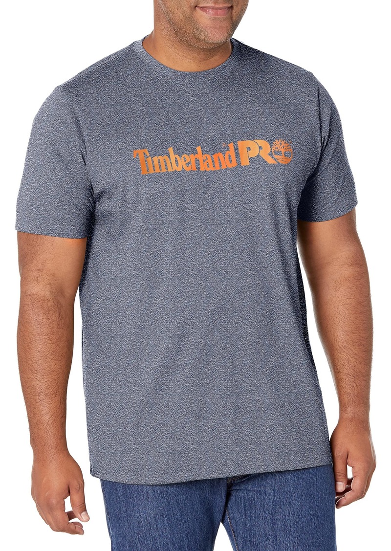 Timberland PRO Men's Base Plate Short Sleeve T-Shirt with Chest Logo  4X-Large