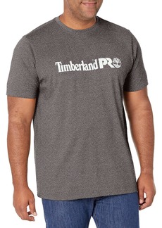 Timberland PRO Men's Size Base Plate Short Sleeve T-Shirt with Chest Logo