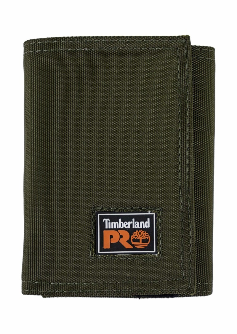 Timberland PRO mens Cordura Nylon Rfid Trifold Wallet With Id Window