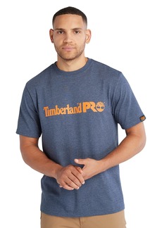 Timberland Unisex Adult Mens Core Linear Logo Short-Sleeve T-Shirt Factory 2X-Large   US