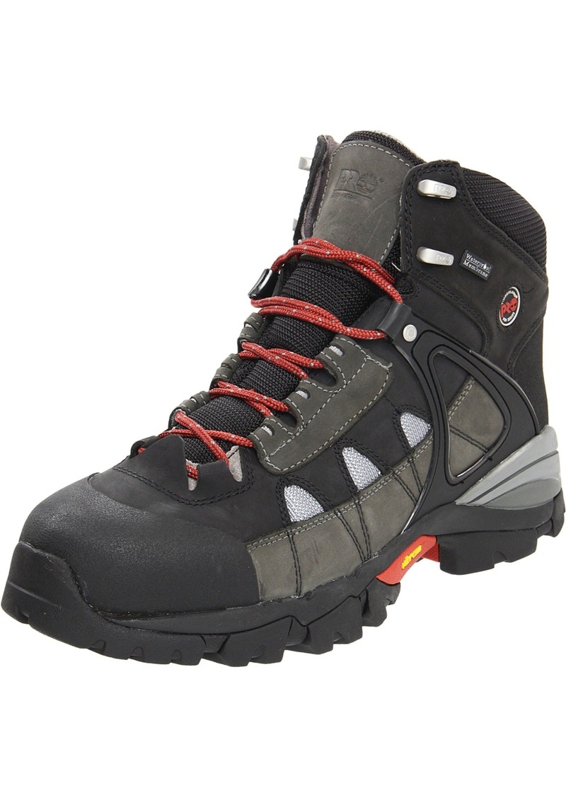 Timberland PRO mens Hyperion 6 Inch Soft Toe Waterproof Hiker Work Boot  Nubuck  US
