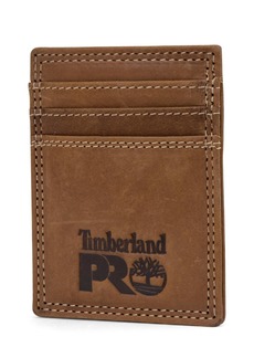 Timberland Pro Men's Pullman Front Pocket Wallet - Wheat