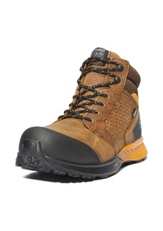 Timberland PRO Men's Reaxion Mid Composite Safety Toe Waterproof Industrial Hiker Work Boot