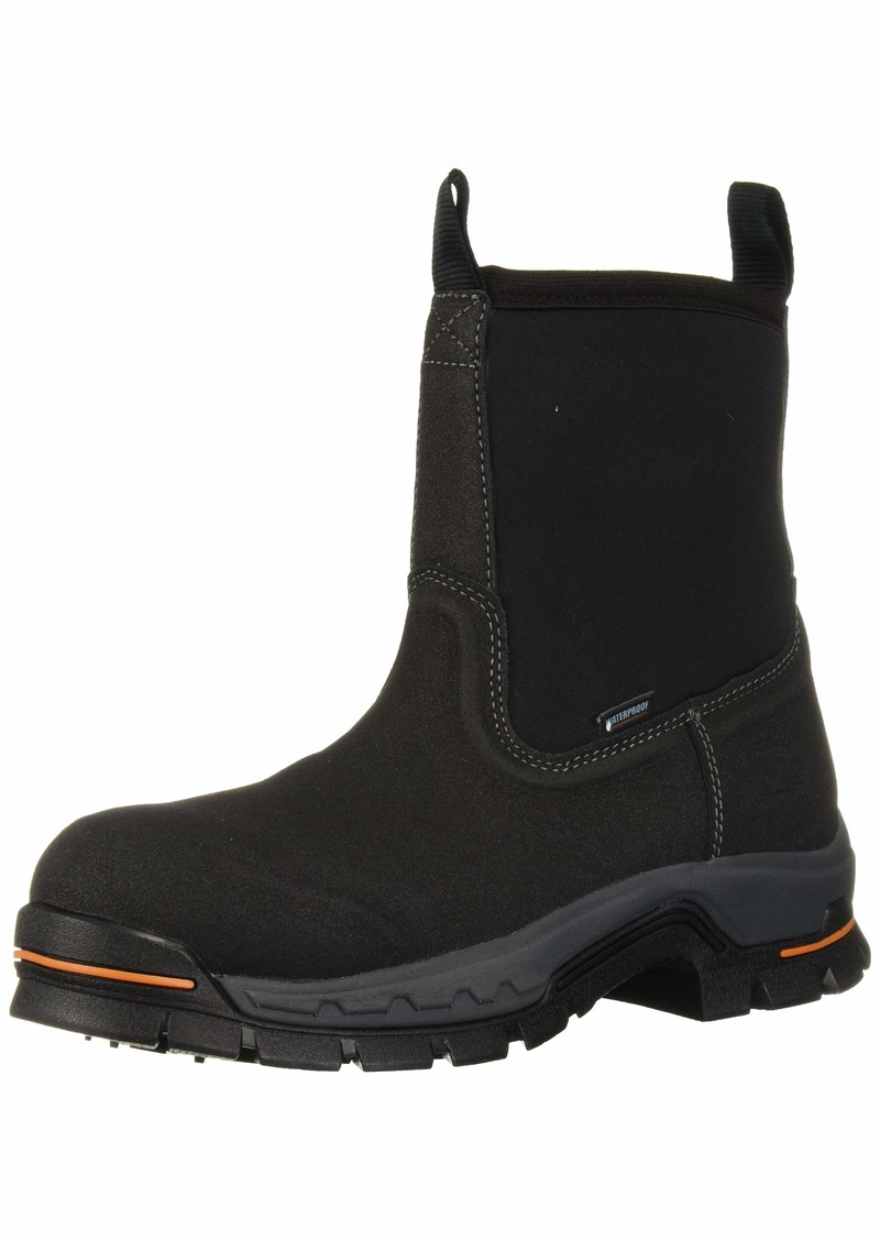 Timberland PRO Men's Stockdale 8" Pull On Alloy Safety Toe Waterproof Industrial Boot