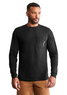 Timberland PRO mens Base Plate Blended Long-sleeve T-shirt T Shirt Black  US