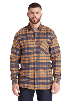 Timberland PRO Men's Woodfort Mid-Weight Flannel Shirt 2.0 Wheat Boot YD