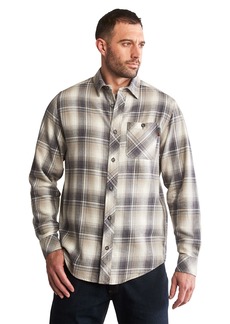 Timberland PRO Men's Woodfort Mid-Weight Flannel Work Shirt