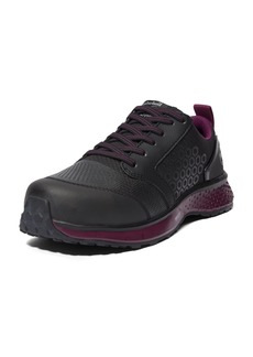 Timberland PRO Women's Reaxion Composite Safety Toe Industrial Athletic Work Shoe Black/Purple-2024 New