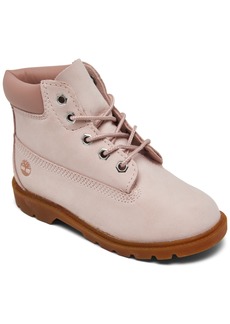 "Timberland Toddler Girls 6"" Classic Water Resistant Boots from Finish Line - Rose"