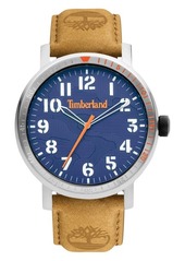 Timberland Topsmead Leather Strap Watch