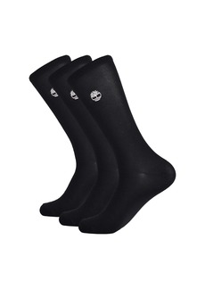 Timberland Women's 3-Pack Super Soft Crew Length Socks