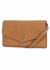 Timberland RFID Leather Wallet Phone Bag with Detachable Crossbody Strap