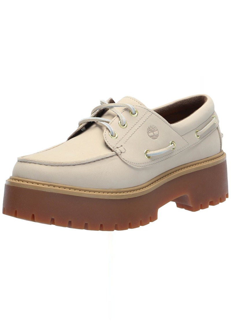 Timberland Women's Stone Street Platform Boat Shoe