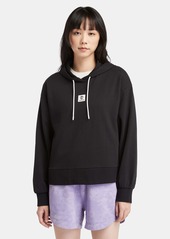 Timberland Women's Stack Logo Loop Back Hoodie