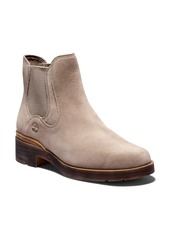 Timberland Gracelyn Water Repellent Chelsea Boot in Taupe Suede at Nordstrom
