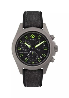 Timex Field Post Expedition North Stainless Steel & Silicone Strap Chronograph Watch/43MM