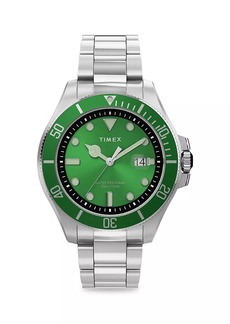 Timex Harborside Coast 3-Hand Stainless Steel Bracelet Watch