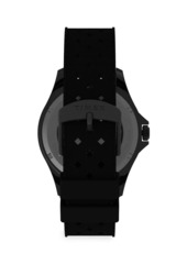 Timex Navi Black Stainless Steel Rubber-Strap 41MM Watch