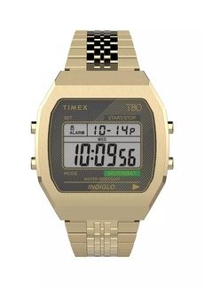 Timex T80 Brass & Resin Digital Watch