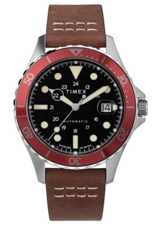 Timex Men's Navi XL Black Dial Watch