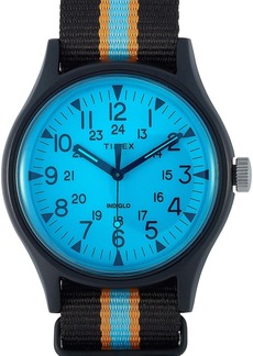 Timex MK1 Aluminum California 40 mm Blue Dial Watch TW2T25400