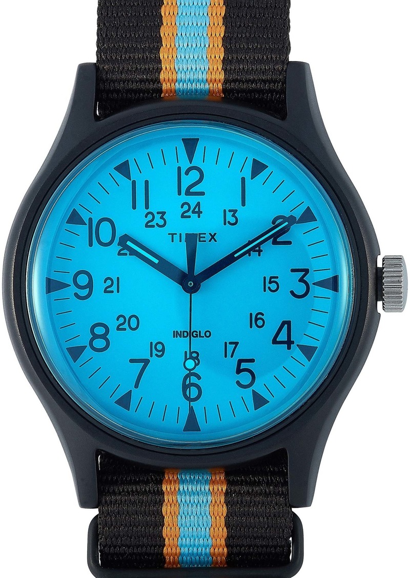 Timex MK1 Aluminum California 40 mm Blue Dial Watch TW2T25400