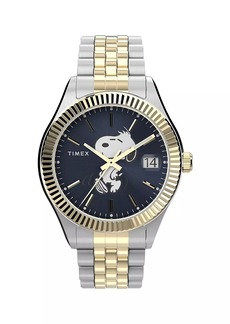 Timex Waterbury Snoopy Stainless Steel Watch