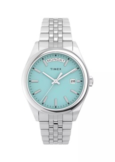 Timex Waterbury Stainless Steel Bracelet Watch