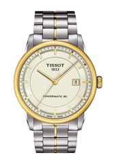 Tissot Men's Luxury Powermatic 80 Two-Tone Bracelet Watch