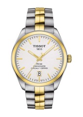 Tissot Men's PR 100 Powermatic 80 COSC Bracelet Watch
