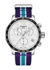 Tissot Men's Quickster Chronograph NBA Charlotte Hornets Watch, 42mm