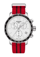 Tissot Men's Quickster Chronograph NBA Chicago Bulls Watch, 42mm