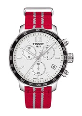 Tissot Men's Quickster Chronograph NBA Houston Rockets Watch, 42mm