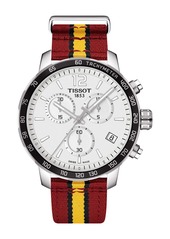 Tissot Men's Quickster Chronograph NBA Miami Heat Watch, 42mm