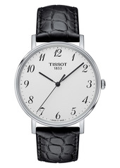 Tissot Everytime Leather Strap Watch