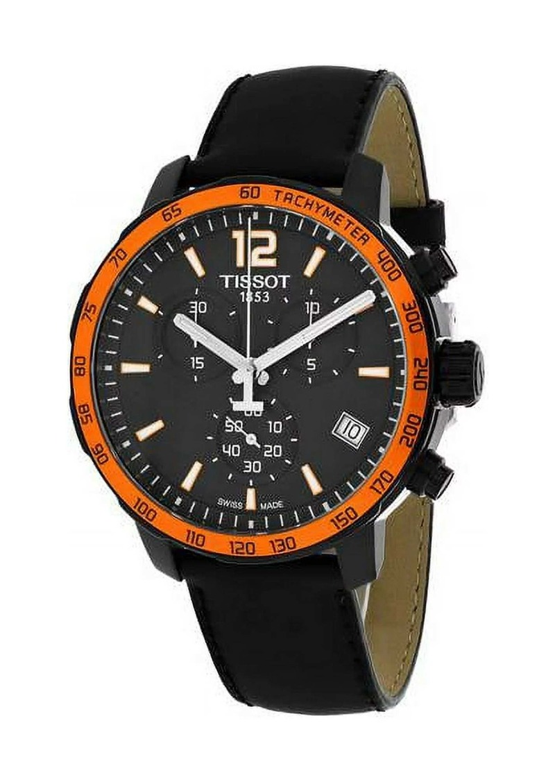 Tissot Men's 42mm Black Quartz Watch T0954173605701