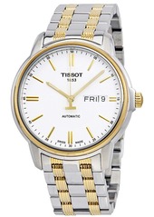 Tissot Men's Automatic III White Dial Watch