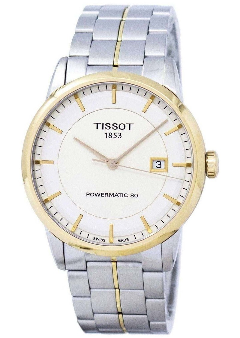 Tissot Men's Powermatic 80 Ivory Dial Watch