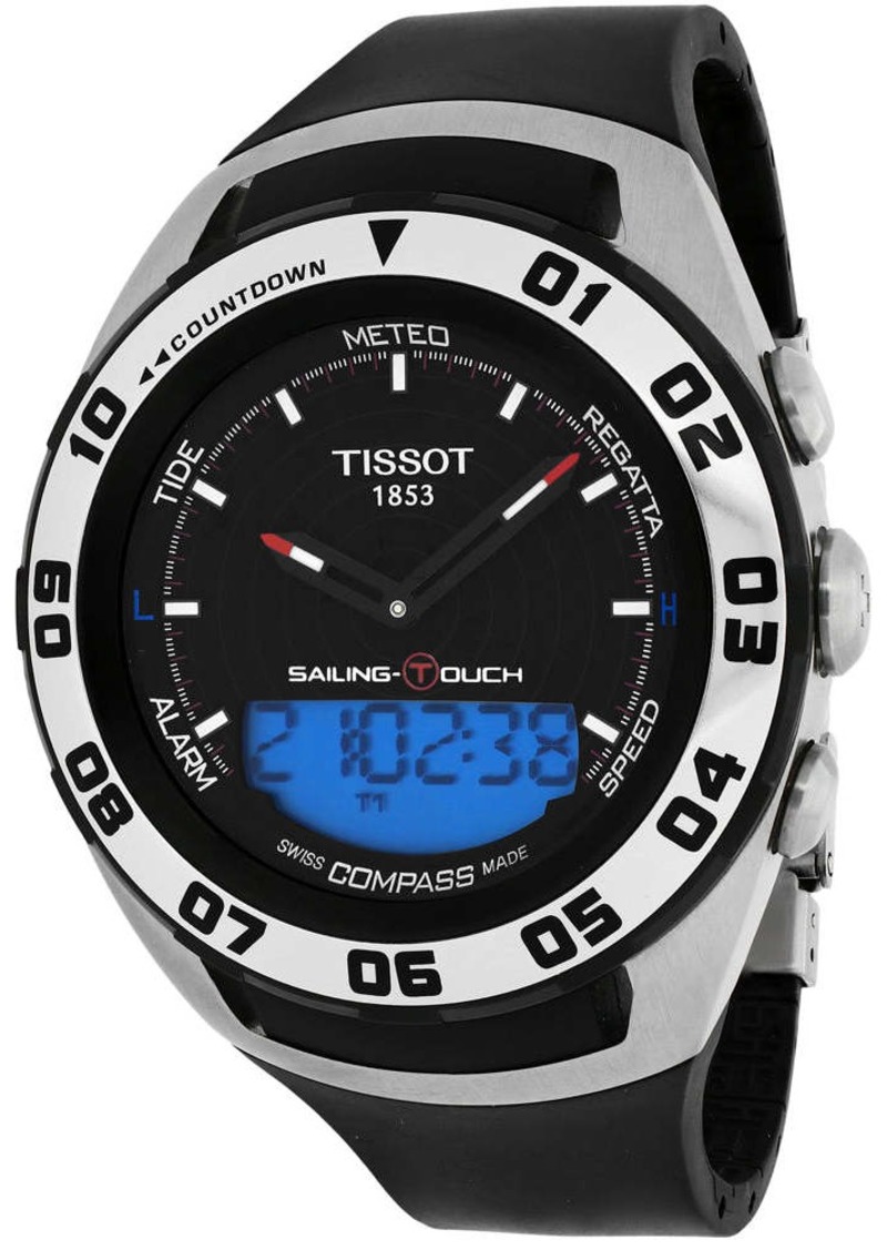 Tissot Men's Sailing Black Dial Watch