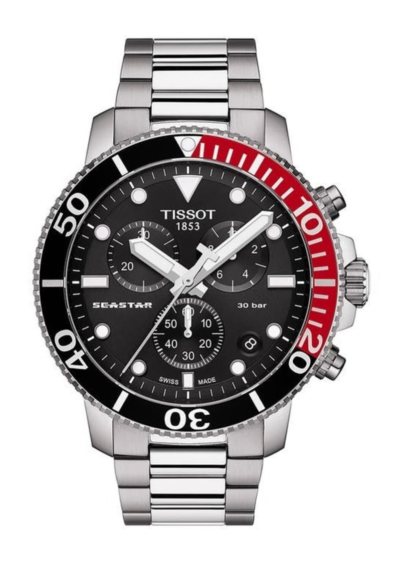 Tissot Men's Seastar 1000 Chronograph Bracelet Watch